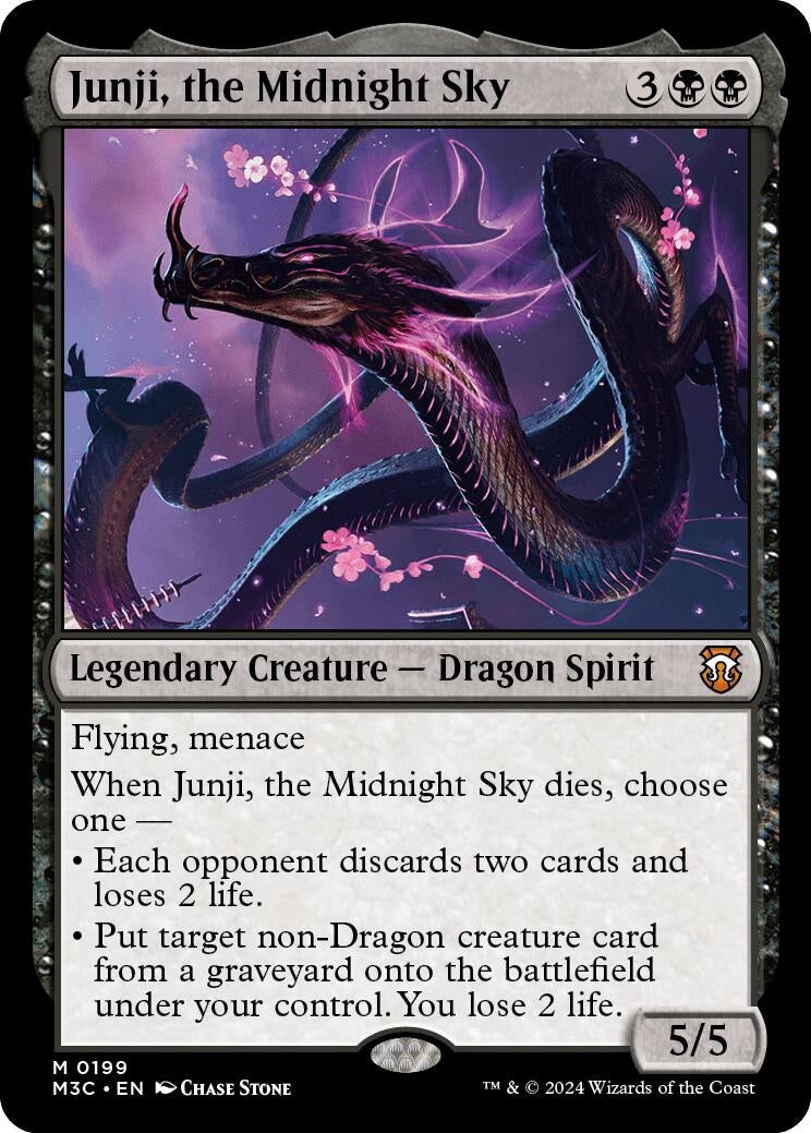 Image for Junji, the Midnight Sky (Ripple Foil) (199) [Modern Horizons 3] - Magic: The Gathering