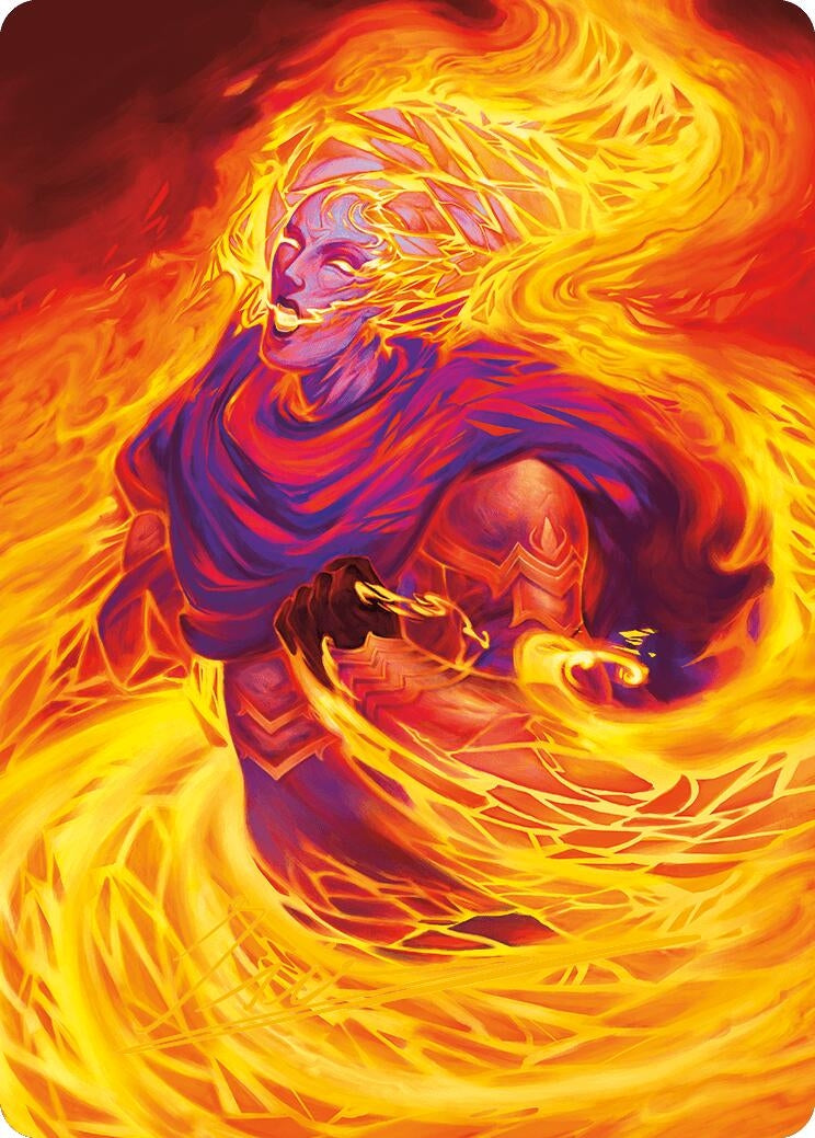 Image for Flare of Duplication Art Card (Gold-Stamped Signature) (38) [Modern Horizons 3] - Magic: The Gathering