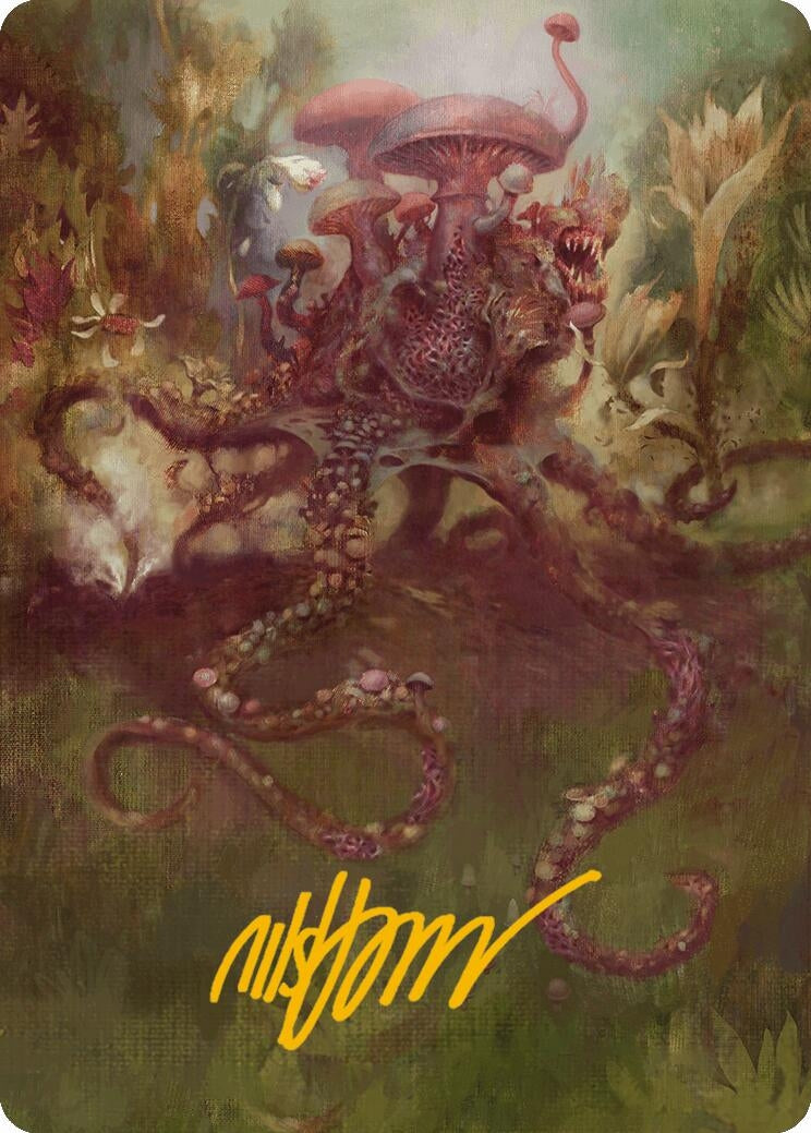 Image for Sowing Mycospawn Art Card (Gold-Stamped Signature) (40) [Modern Horizons 3] - Magic: The Gathering