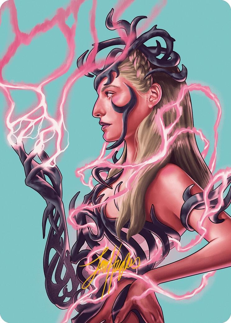 Image for Breya, Etherium Shaper Art Card (Gold-Stamped Signature) (49) [Modern Horizons 3] - Magic: The Gathering