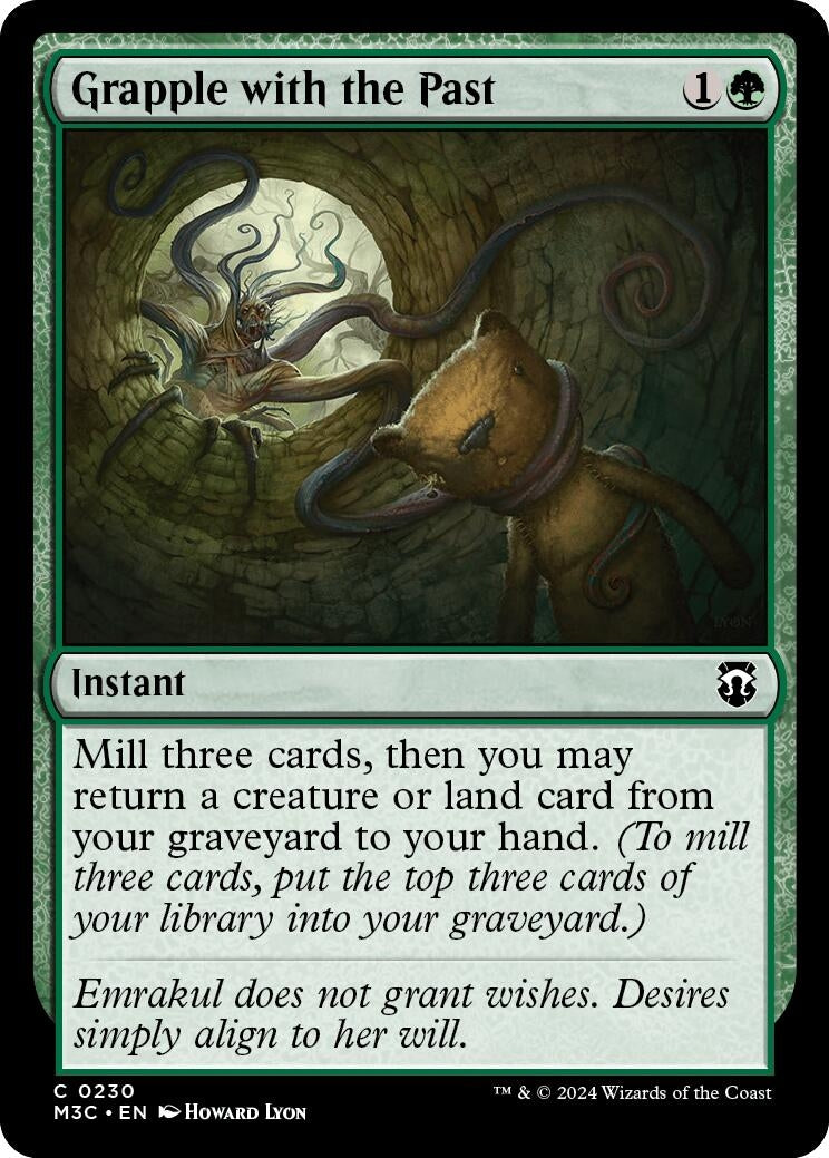 Image for Grapple with the Past (Ripple Foil) (230) [Modern Horizons 3] - Magic: The Gathering