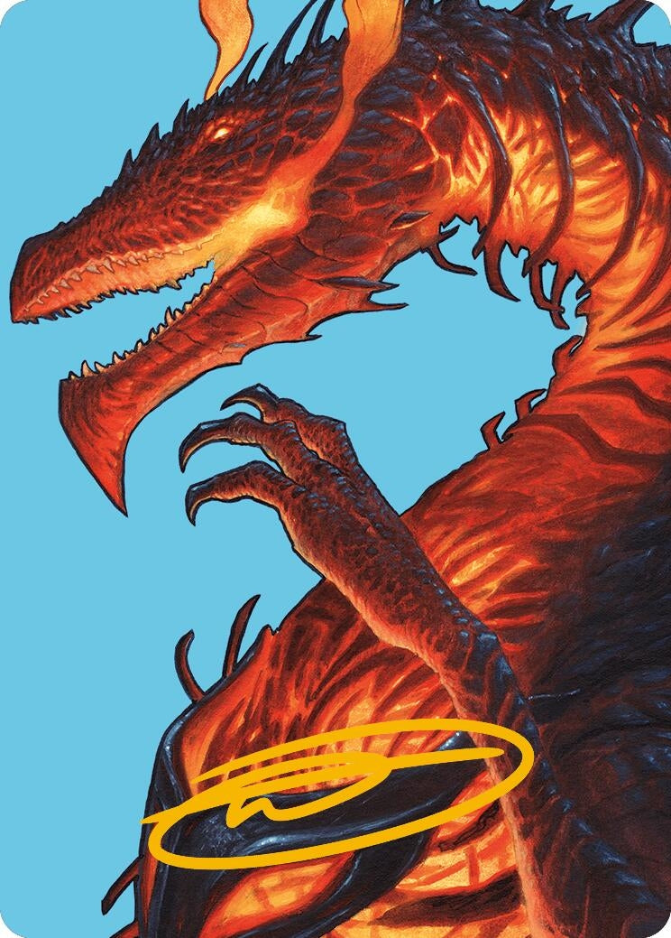 Image for Herigast, Erupting Nullkite Art Card (Gold-Stamped Signature) (44) [Modern Horizons 3] - Magic: The Gathering