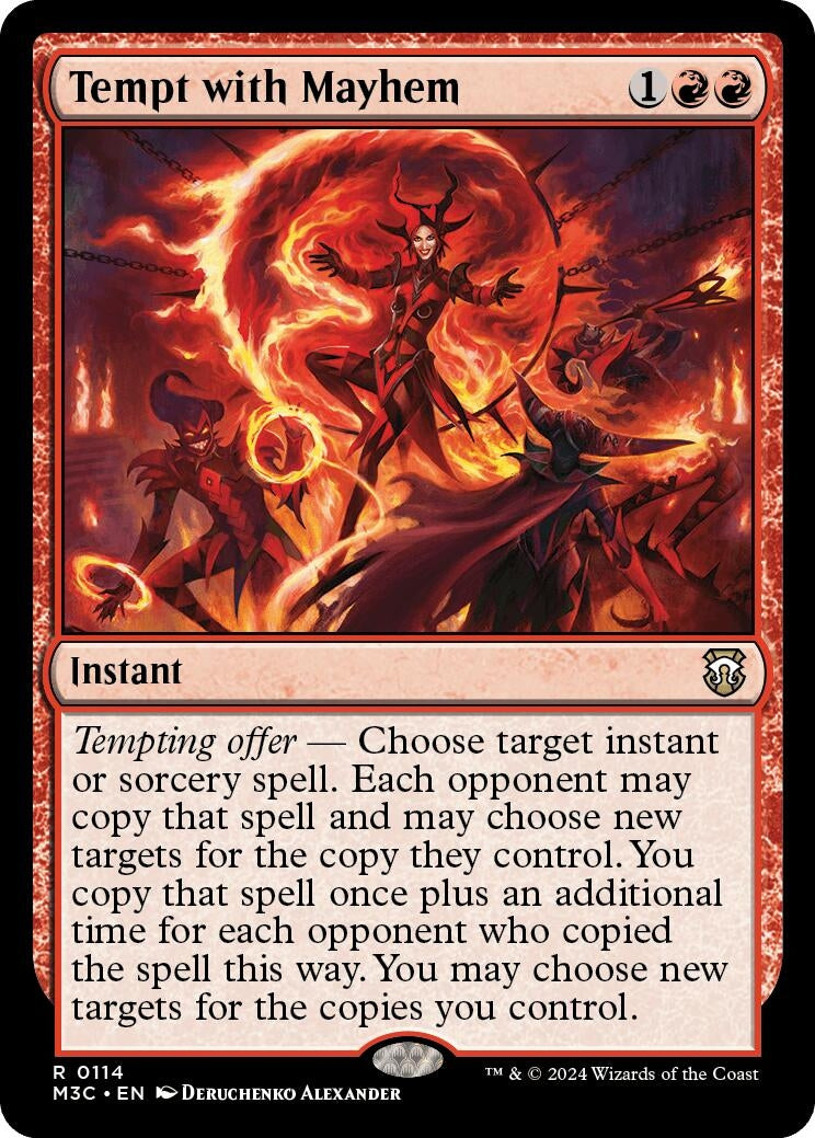 Image for Tempt with Mayhem (114) [Modern Horizons 3] - Magic: The Gathering