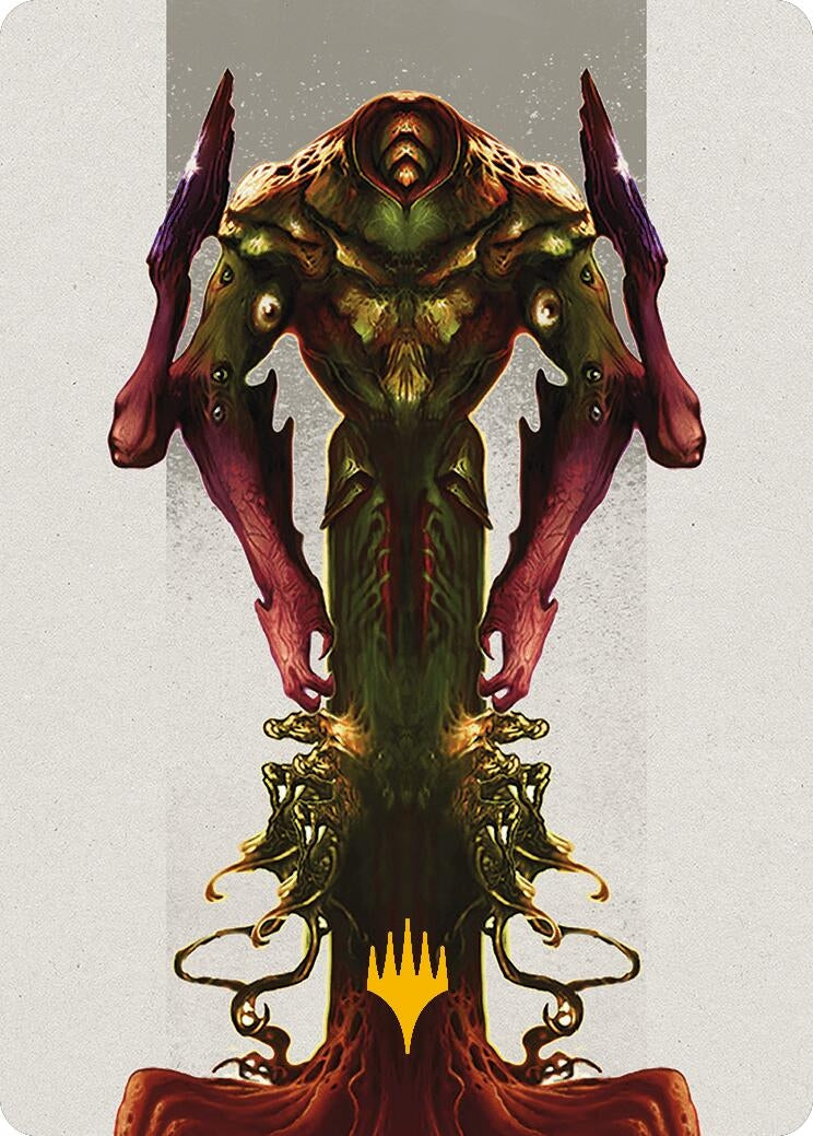 Image for Kozilek, the Broken Reality Art Card (Gold-Stamped Planeswalker Symbol) (51) [Modern Horizons 3] - Magic: The Gathering