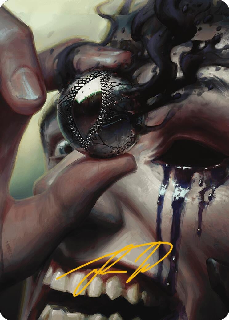 Image for Jet Medallion Art Card (Gold-Stamped Signature) (42) [Modern Horizons 3] - Magic: The Gathering