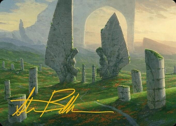 Image for Monumental Henge Art Card (Gold-Stamped Signature) (15) [Modern Horizons 3] - Magic: The Gathering
