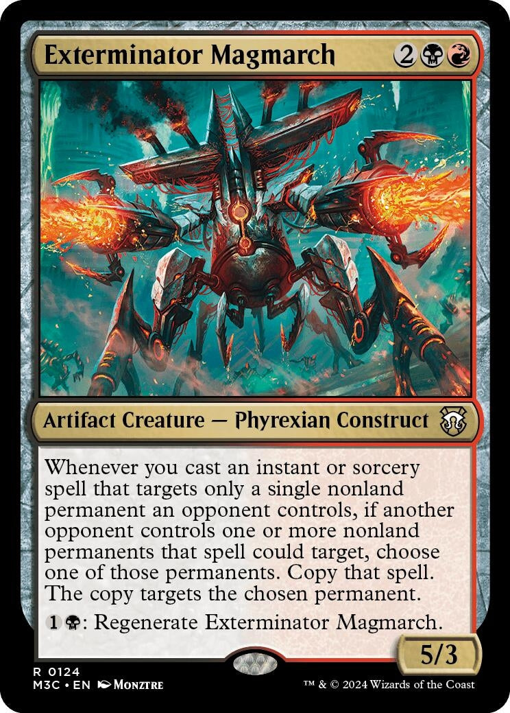 Image for Exterminator Magmarch (124) [Modern Horizons 3] - Magic: The Gathering