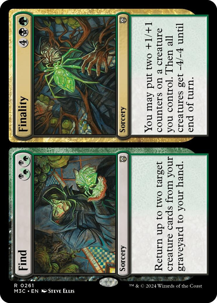 Image for Find // Finality (Ripple Foil) (261) [Modern Horizons 3] - Magic: The Gathering