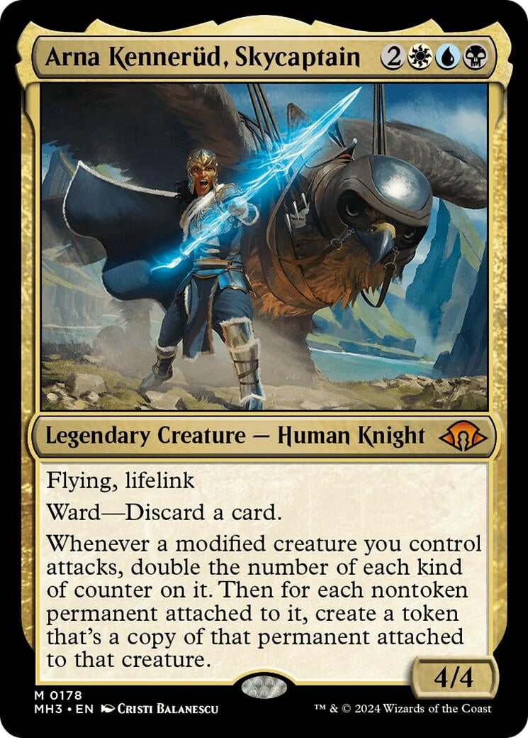 Image for Arna Kennerud, Skycaptain (178) [Modern Horizons 3] - Magic: The Gathering