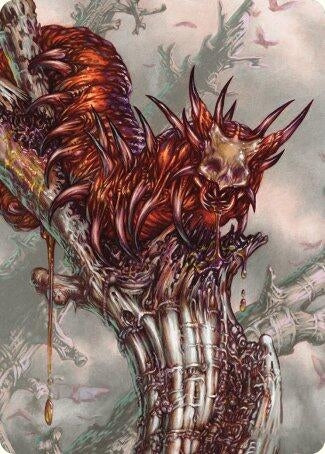 Image for Grist, Voracious Larva Art Card (53) [Modern Horizons 3] - Magic: The Gathering