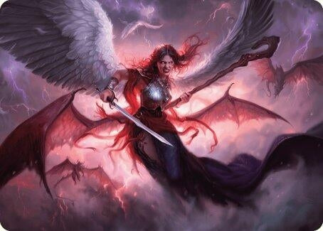 Image for Kaalia of the Vast Art Card (22) [Modern Horizons 3] - Magic: The Gathering