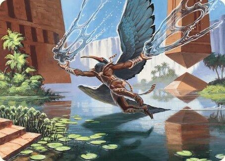 Image for Nadu, Winged Wisdom Art Card (14) [Modern Horizons 3] - Magic: The Gathering