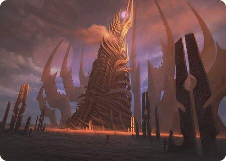 Image for Phyrexian Tower Art Card (23) [Modern Horizons 3] - Magic: The Gathering