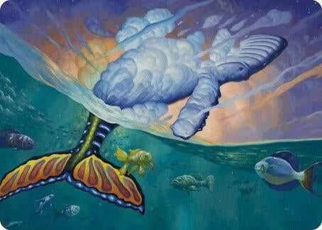 Image for Dreamtide Whale Art Card (2) [Modern Horizons 3] - Magic: The Gathering