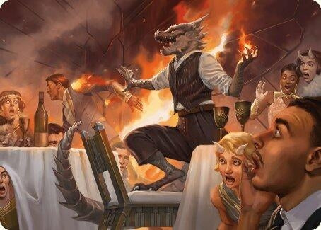 Image for Party Thrasher Art Card (6) [Modern Horizons 3] - Magic: The Gathering