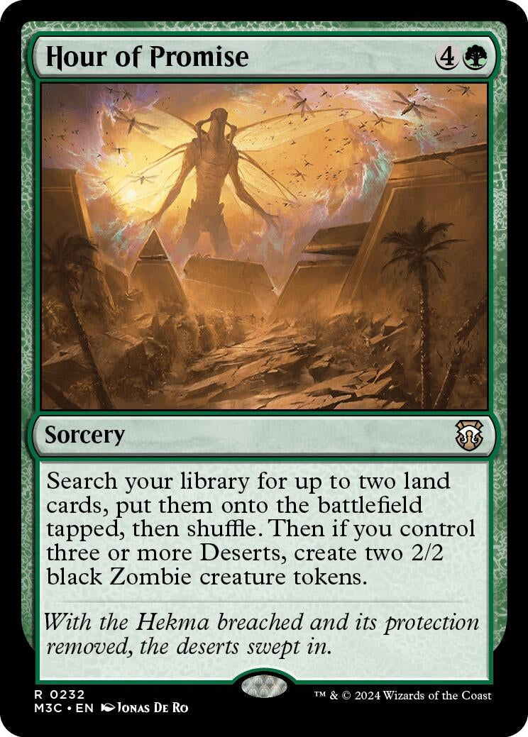 Image for Hour of Promise (Ripple Foil) (232) [Modern Horizons 3] - Magic: The Gathering