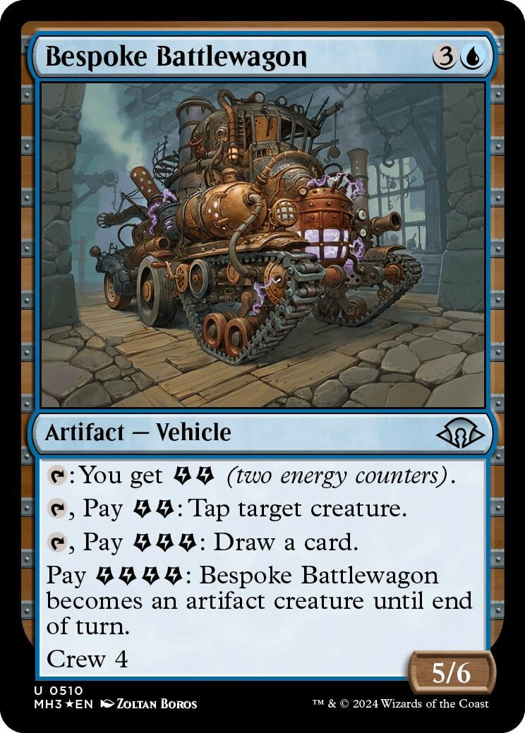 Image for Bespoke Battlewagon (Ripple Foil) (510) [Modern Horizons 3] - Magic: The Gathering