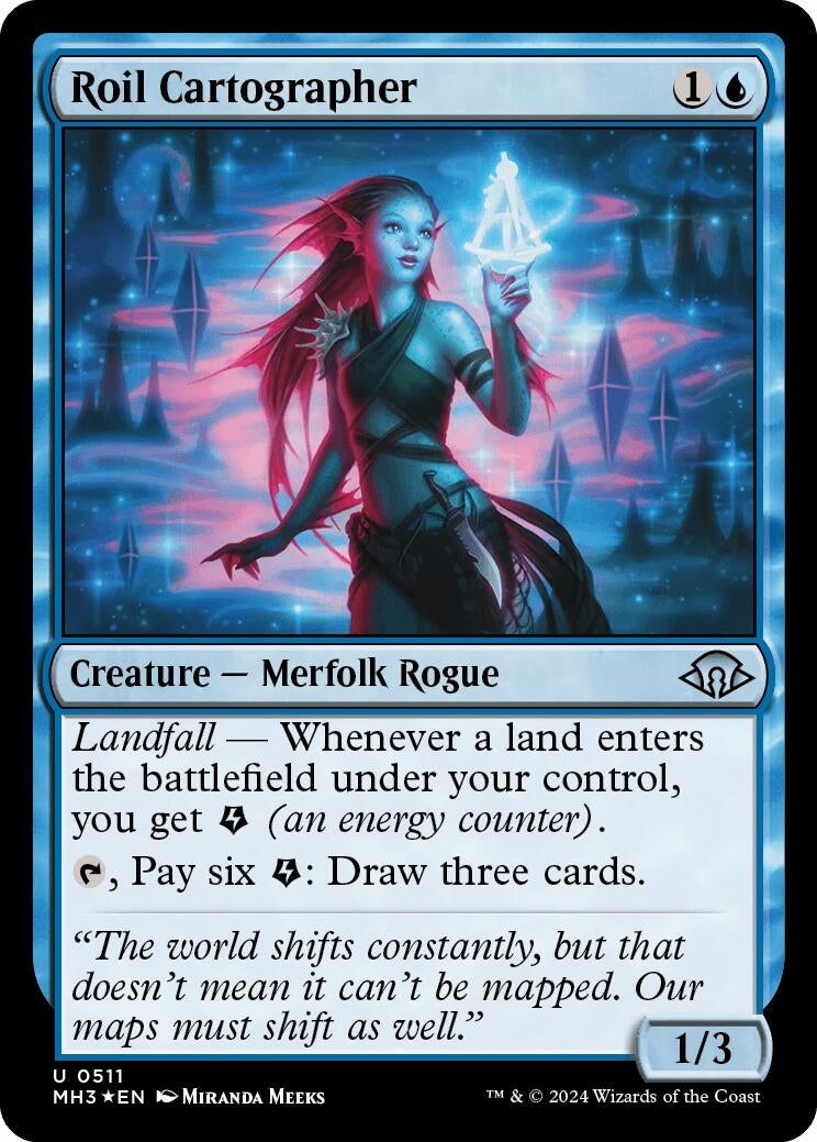 Image for Roil Cartographer (Ripple Foil) (511) [Modern Horizons 3] - Magic: The Gathering