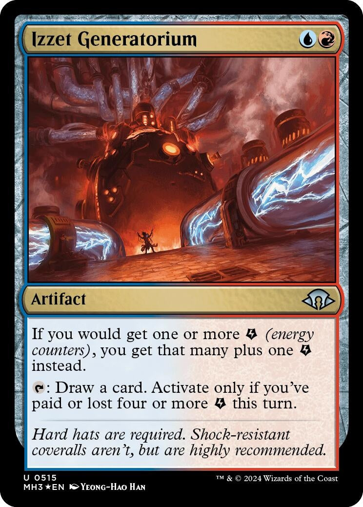 Image for Izzet Generatorium (Ripple Foil) (515) [Modern Horizons 3] - Magic: The Gathering