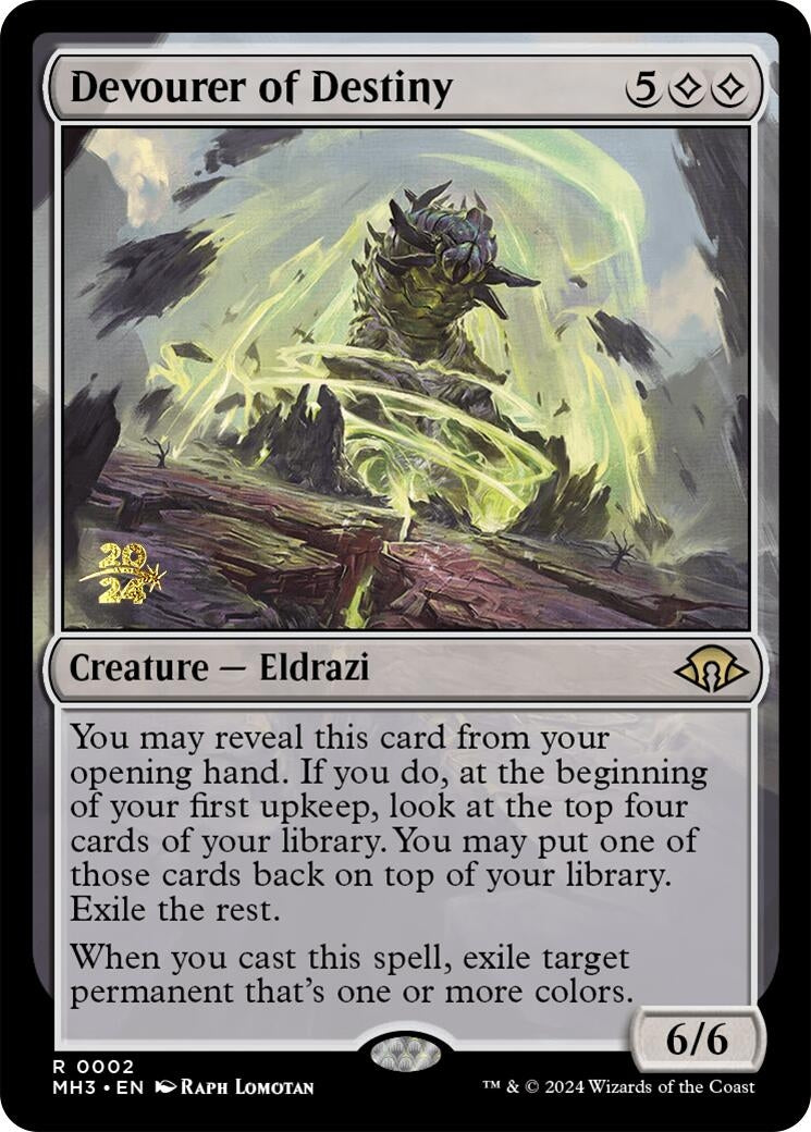 Image for Devourer of Destiny (2) [Prerelease Cards] - Magic: The Gathering