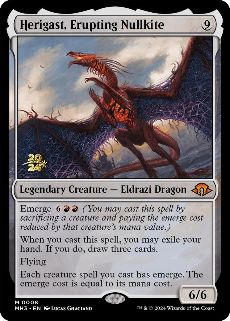 Image for Herigast, Erupting Nullkite (8) [Prerelease Cards] - Magic: The Gathering