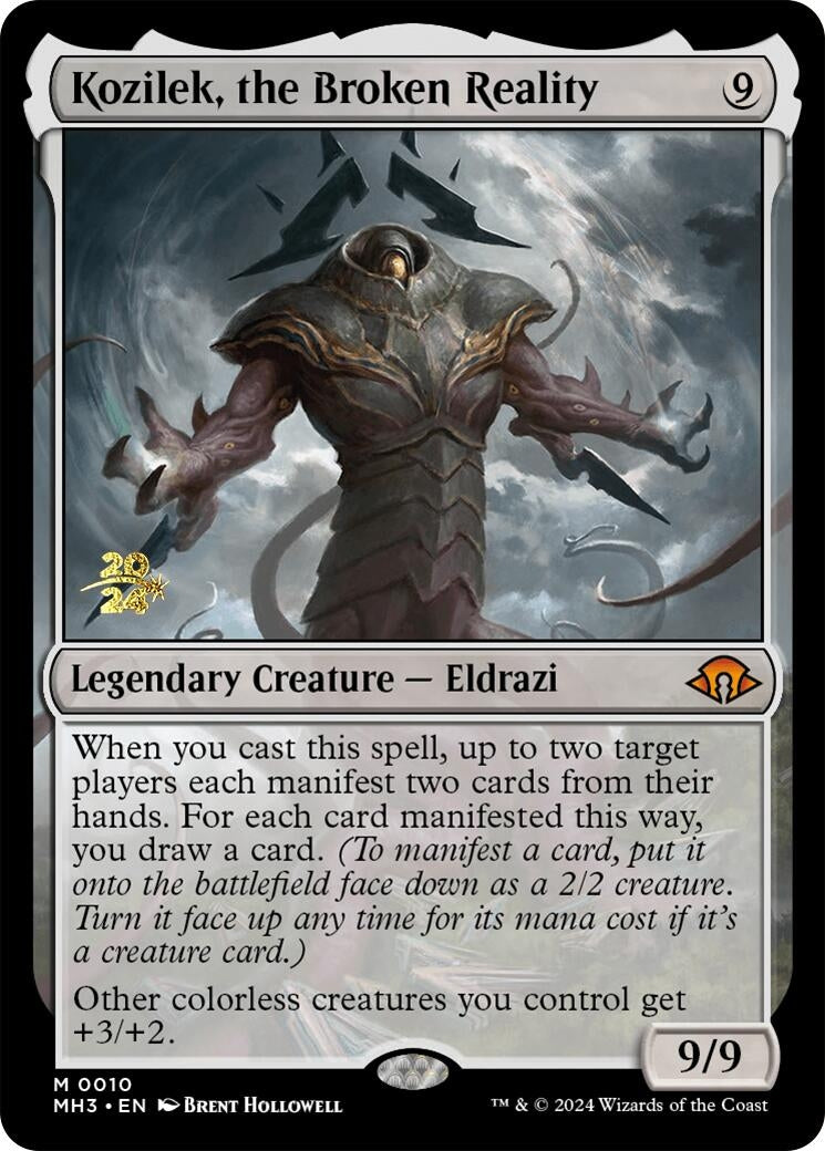 Image for Kozilek, the Broken Reality (10) [Prerelease Cards] - Magic: The Gathering
