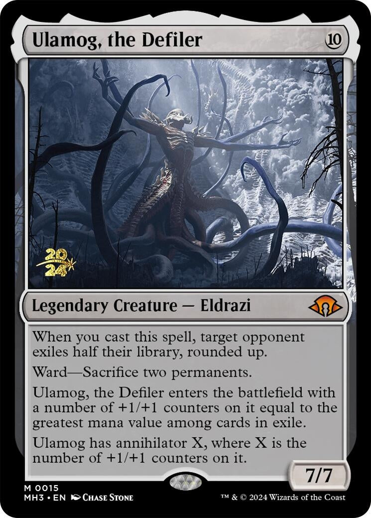 Image for Ulamog, the Defiler (15) [Prerelease Cards] - Magic: The Gathering