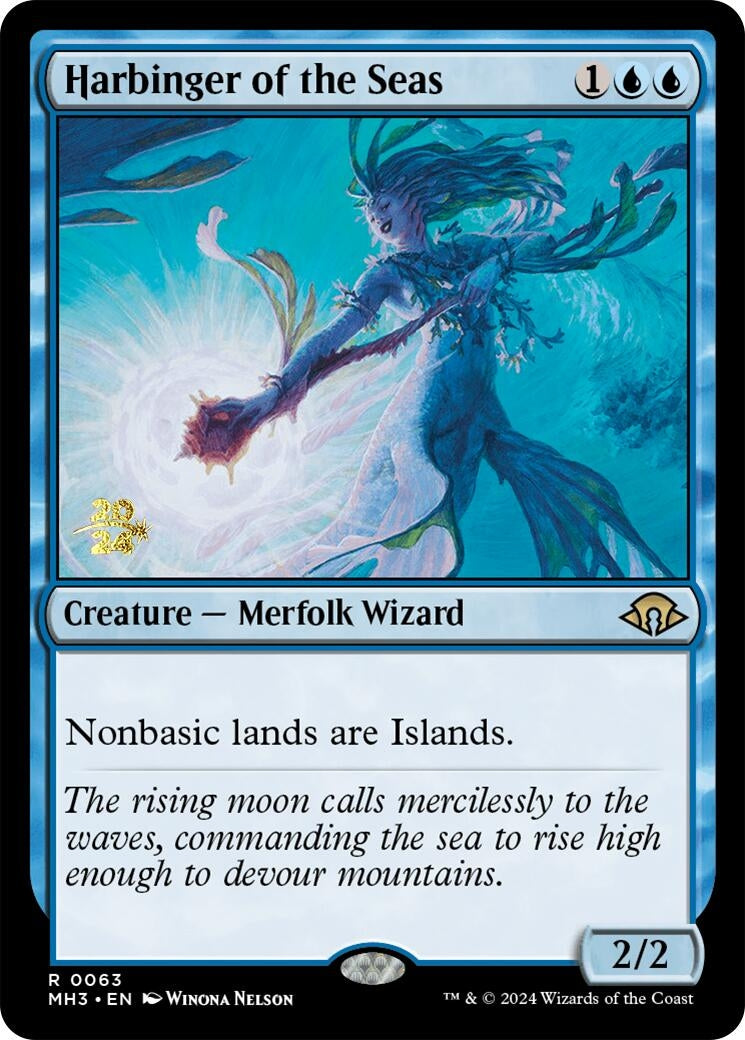Image for Harbinger of the Seas (63) [Prerelease Cards] - Magic: The Gathering