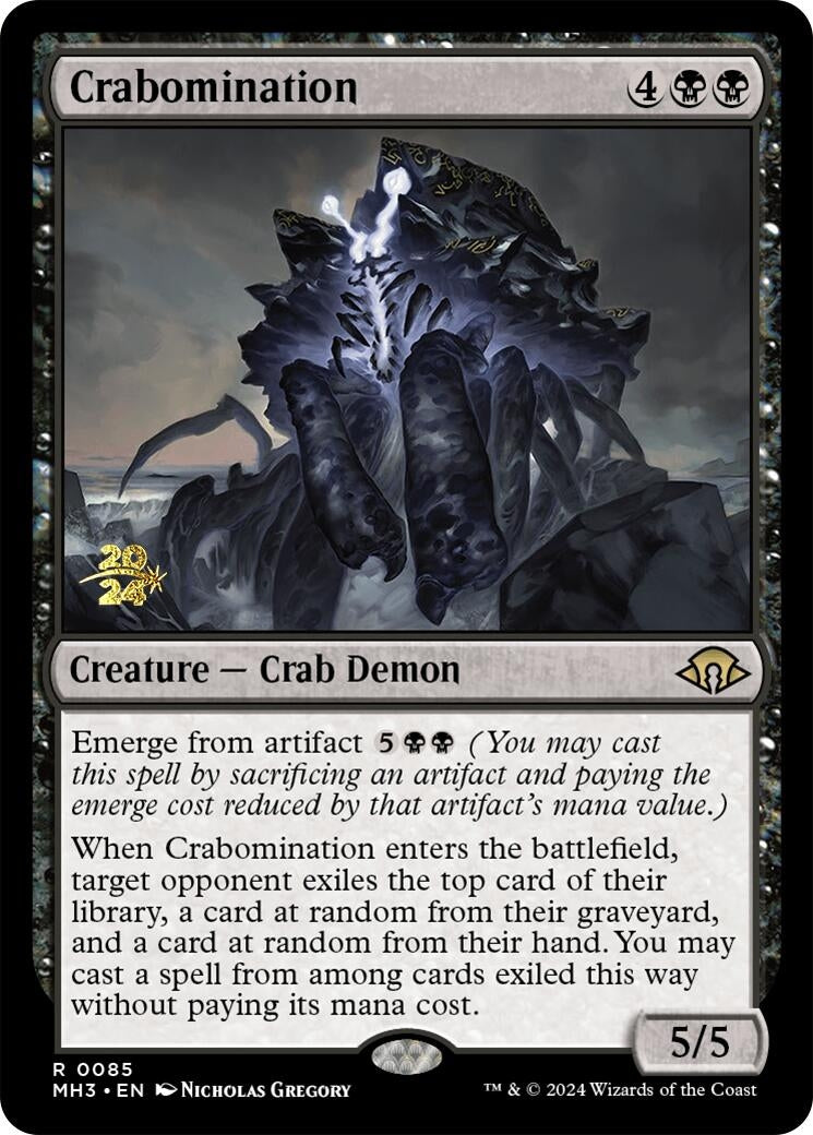 Image for Crabomination (85) [Prerelease Cards] - Magic: The Gathering