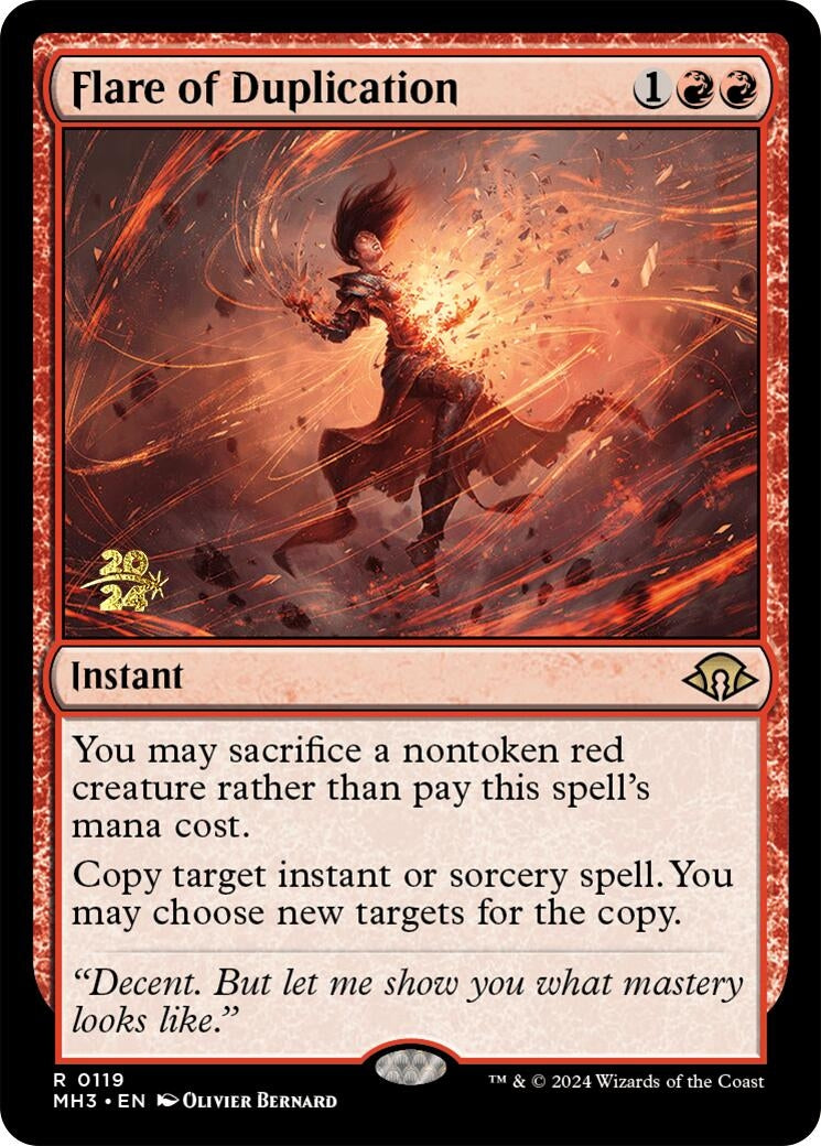 Image for Flare of Duplication (119) [Prerelease Cards] - Magic: The Gathering