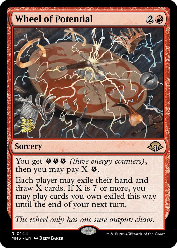 Image for Wheel of Potential (144) [Prerelease Cards] - Magic: The Gathering