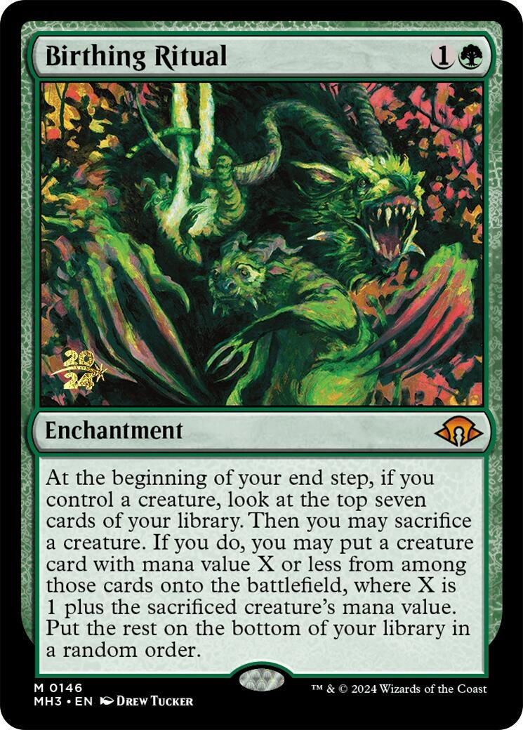 Image for Birthing Ritual (146) [Prerelease Cards] - Magic: The Gathering