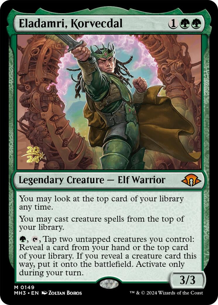 Image for Eladamri, Korvecdal (149) [Prerelease Cards] - Magic: The Gathering