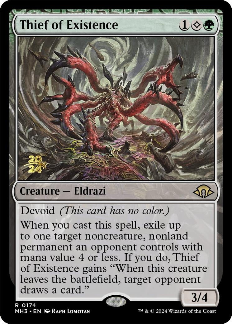 Image for Thief of Existence (174) [Prerelease Cards] - Magic: The Gathering
