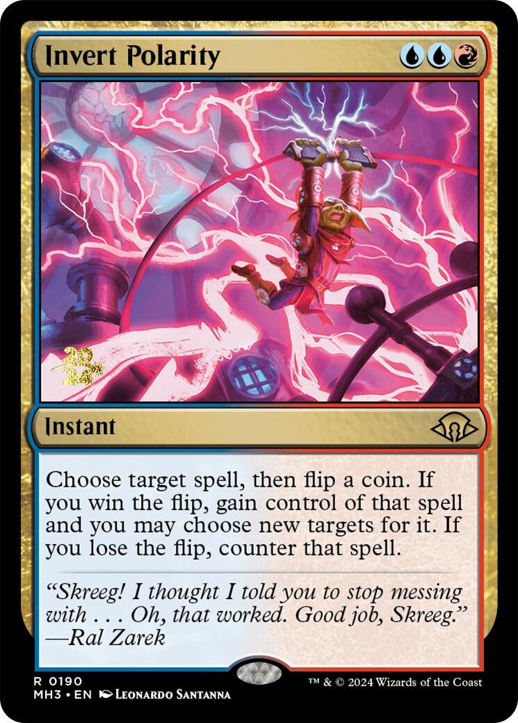 Image for Invert Polarity (190) [Prerelease Cards] - Magic: The Gathering