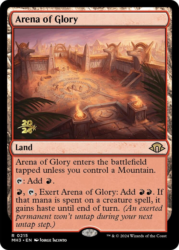 Image for Arena of Glory (215) [Prerelease Cards] - Magic: The Gathering