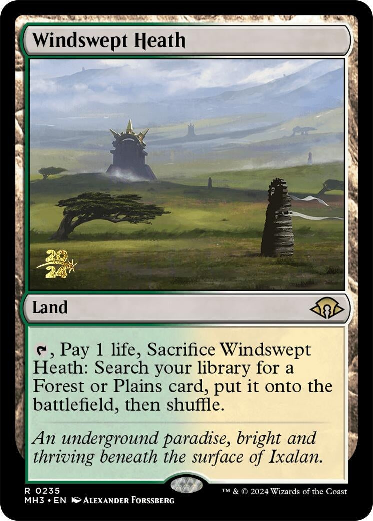 Image for Windswept Heath (235) [Prerelease Cards] - Magic: The Gathering