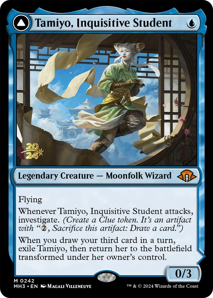 Image for Tamiyo, Inquisitive Student (242) [Prerelease Cards] - Magic: The Gathering