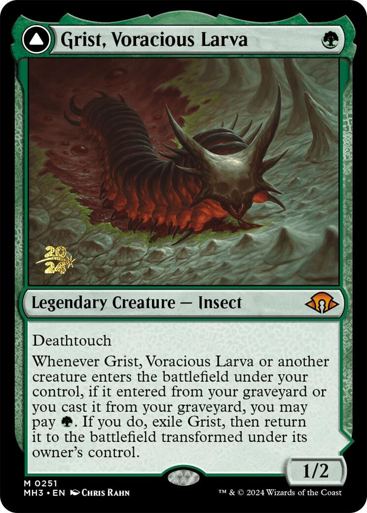 Image for Grist, Voracious Larva (251) [Prerelease Cards] - Magic: The Gathering
