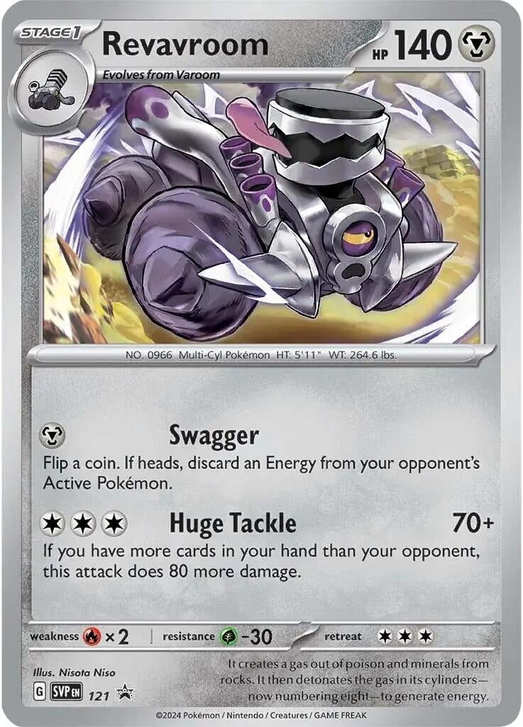 Image for Revavroom - 121 (121) [SV: Scarlet & Violet Promo Cards] - Pokemon