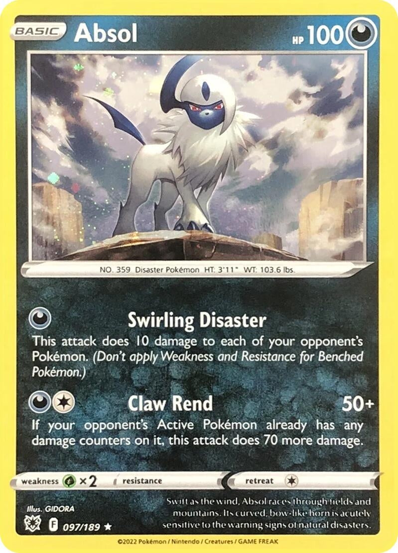Image for Absol - 097/189 (Cosmos Holo) (097/189) [Miscellaneous Cards & Products] - Pokemon