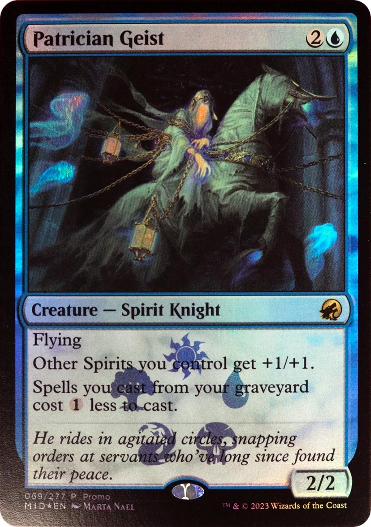 Image for Patrician Geist (69) [Media Promos] - Magic: The Gathering