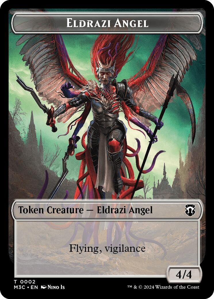 Image for Eldrazi Angel // Copy Double-Sided Token (2 // 1) [Modern Horizons 3] - Magic: The Gathering