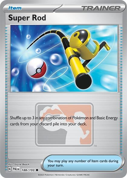 Image for Super Rod (188/193) [League & Championship Cards] - Pokemon
