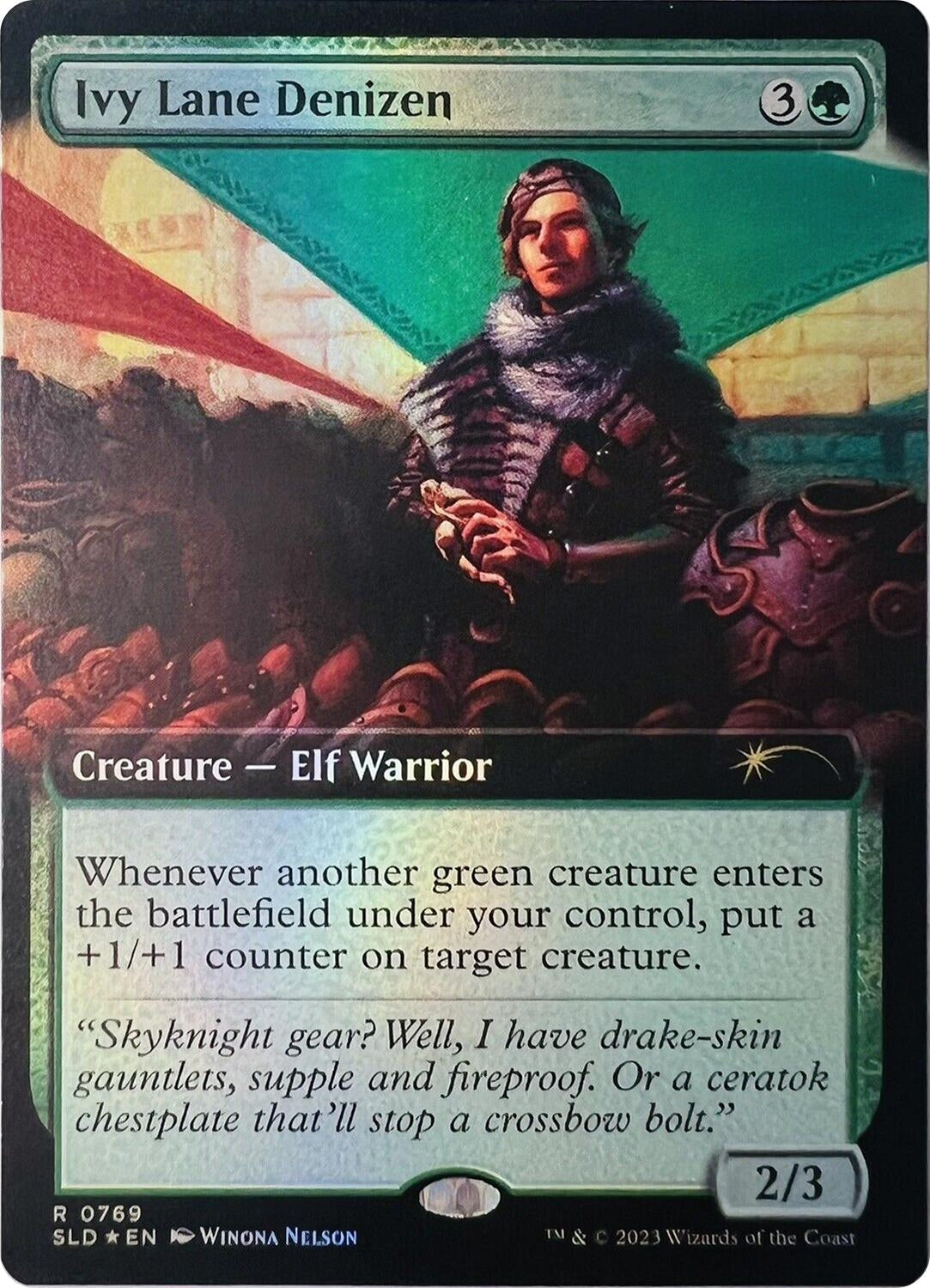Image for Ivy Lane Denizen (Extended Art) (769) [Secret Lair Drop Series] - Magic: The Gathering