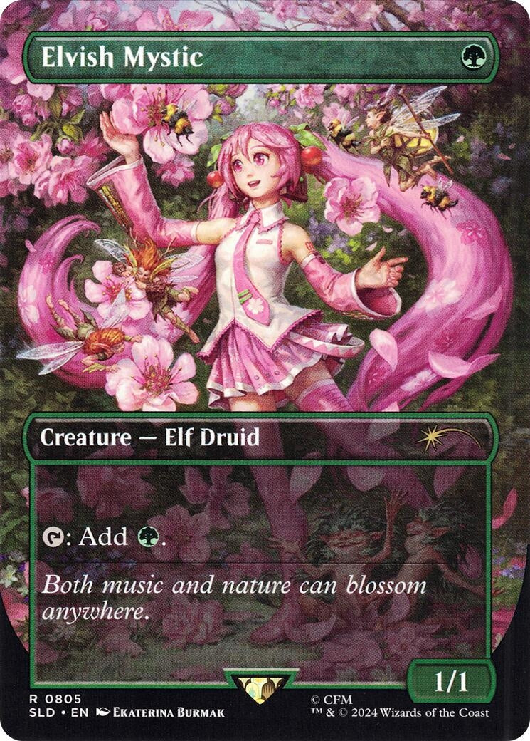 Image for Elvish Mystic (0805) (805) [Secret Lair Drop Series] - Magic: The Gathering