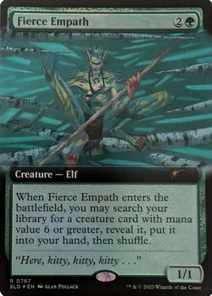 Image for Fierce Empath (Extended Art) (767) [Secret Lair Drop Series] - Magic: The Gathering