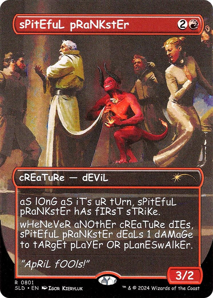sPitEfuL pRaNKstEr (801) [Secret Lair Drop Series]