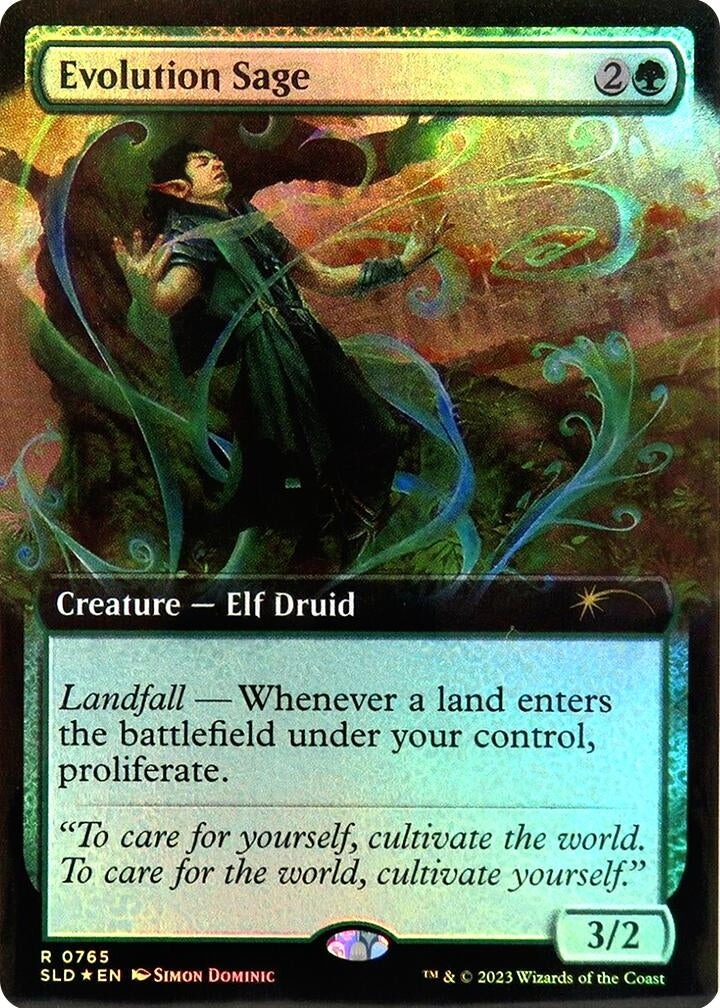 Image for Evolution Sage (Extended Art) (765) [Secret Lair Drop Series] - Magic: The Gathering
