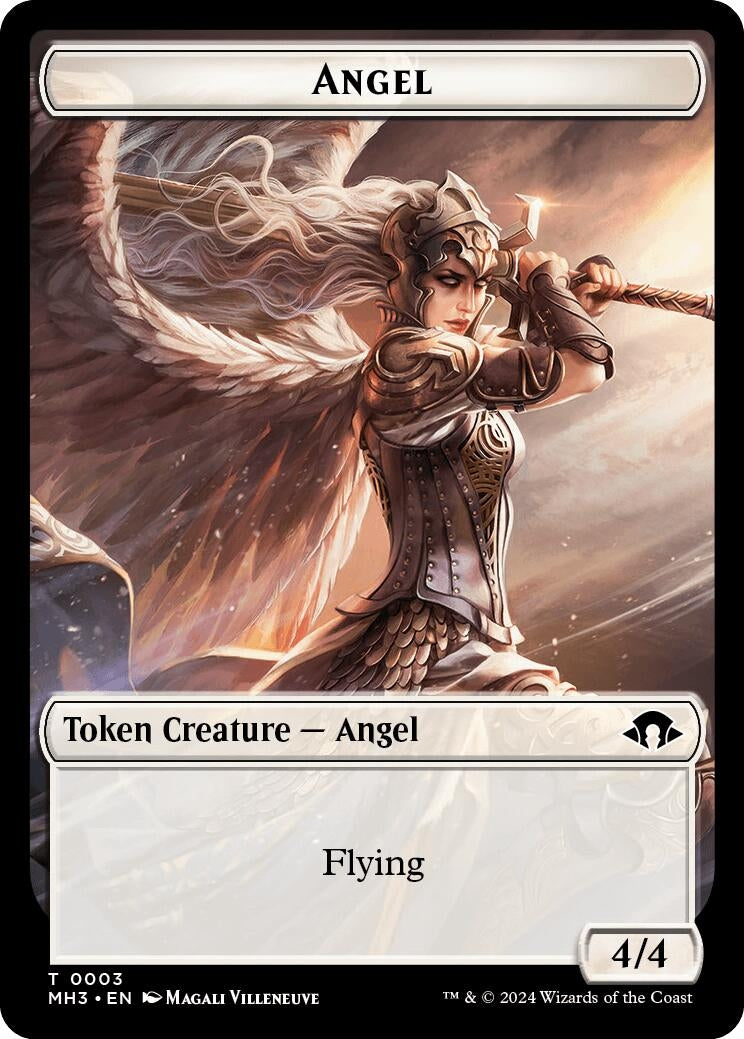 Image for Angel Token (3) [Modern Horizons 3] - Magic: The Gathering